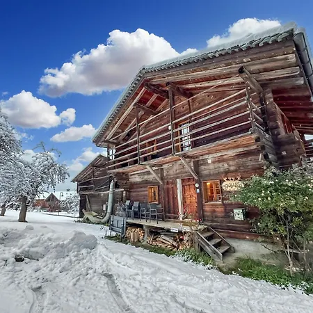 Family Karibu - 4 Vallees - Next To Verbier 샬레 Bruson